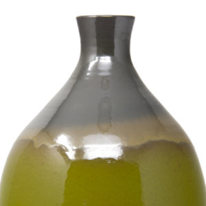 vaso-forma-bottiglia-verde