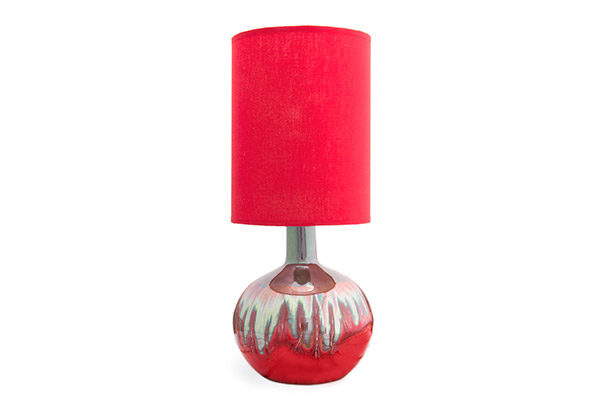 lampada-ceramica-rossa